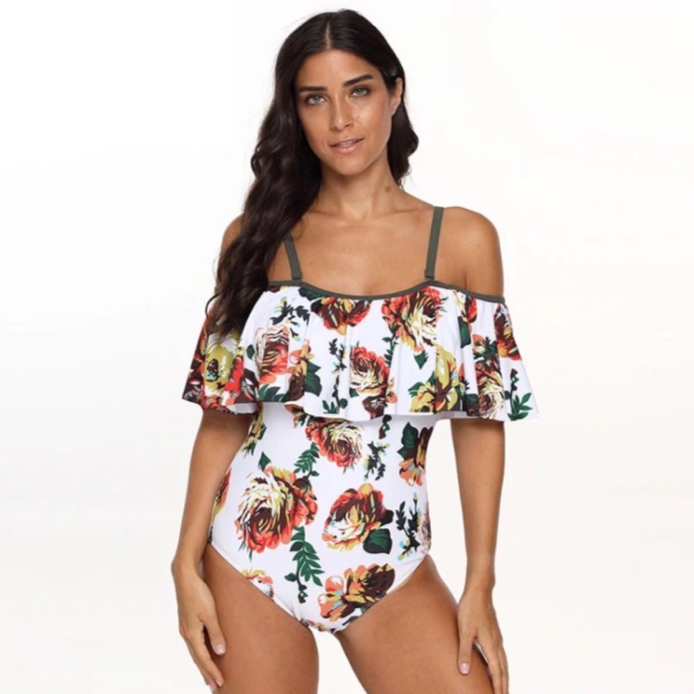 Off the Shoulder Swimsuit